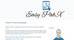 Desktop Screenshot of easypabx.com